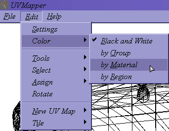 Color Map by Material