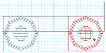 Making the second wheel, with the wheels resized and positioned where you'd expect on a toy wagon