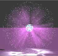 Nimbus Render, the rays are magenta