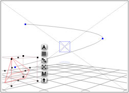 The Cube is a pyramid, with the bottom on the same plane the cube had