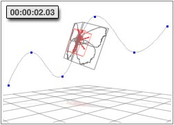 Time 02.03, the Butterfly is heading down the trajectory nose first