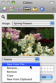 New from File lets you use any image on your disk in the Color Picker
